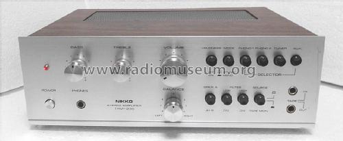 Stereo Pre Amp/Amplifier TRM 230 D; Nikko Electric (ID = 2479819) Ampl/Mixer