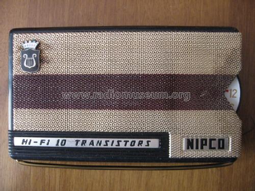 Hi-Fi 10 Transistors 101 Radio Nipco Mfg. Co., Ltd.; Tokyo Hi-Fi 10 Transistors 101 Radio Nipco Mfg. Co., Ltd.; Tokyo