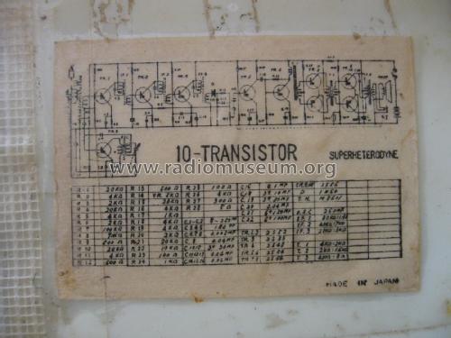Hi-Fi 10 Transistors 101; Nipco Mfg. Co., Ltd. (ID = 2364399) Radio
