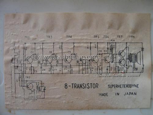 Hi-Fi 8 Transistors ; Nipco Mfg. Co., Ltd. (ID = 2364277) Radio