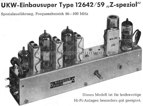 UKW-Einbausuper 12642/59 Z-spezial; Nogoton, (ID = 29371) Converter