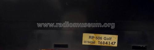 Golf 506 International RP506 55194060; Nokia Graetz GmbH; (ID = 2144088) Radio