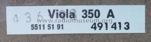 Viola 3503-Band Stereo Radio 5511 51 91; Nokia Graetz GmbH; (ID = 605526) Radio