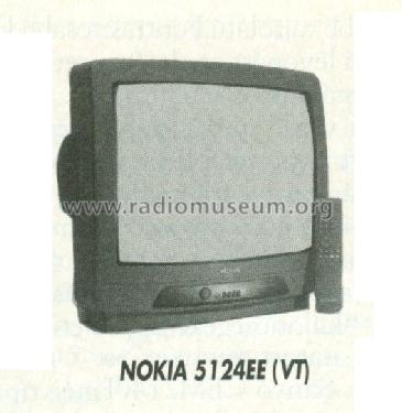 Colour Television 5124 EE ; Nokia, Salo (ID = 1211293) Television