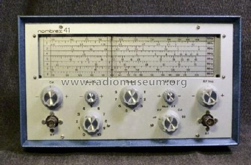 RF-Signal Generator Model 41; Nombrex Ltd., (ID = 894315) Equipment