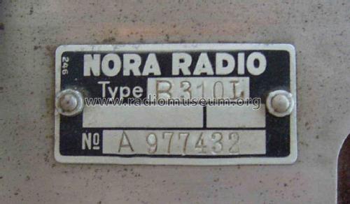 B310L; Nora; Berlin (ID = 58616) Radio