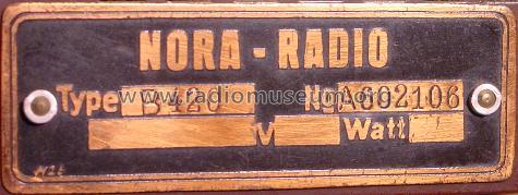 B420; Nora; Berlin (ID = 3797) Radio