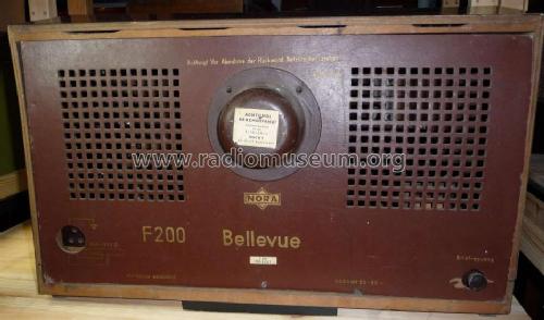 Bellevue F200/III ; Nora; Berlin (ID = 733648) Televisión