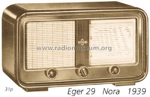 Eger GW29; Nora; Berlin (ID = 575) Radio