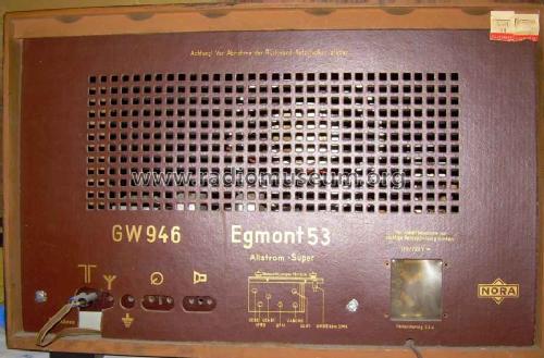 Egmont 53 GW946; Nora; Berlin (ID = 241741) Radio