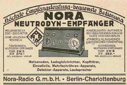 EW5; Nora; Berlin (ID = 857860) Radio
