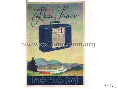 Reise-Super K69; Nora; Berlin (ID = 19104) Radio