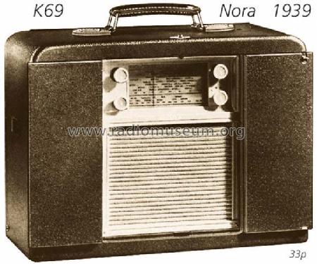 Reise-Super K69; Nora; Berlin (ID = 577) Radio