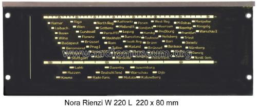 Rienzi W220L; Nora; Berlin (ID = 693610) Radio