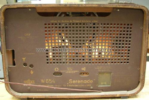 Serenade W654 M; Nora; Berlin (ID = 174708) Radio