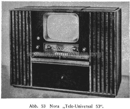 Tele-Universal 53 ; Nora; Berlin (ID = 1159679) TV Radio