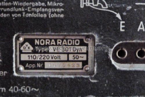 Volksempfänger VE 301 Dyn W; Nora; Berlin (ID = 1465685) Radio