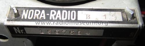B19; Nora; Berlin (ID = 1763664) Radio