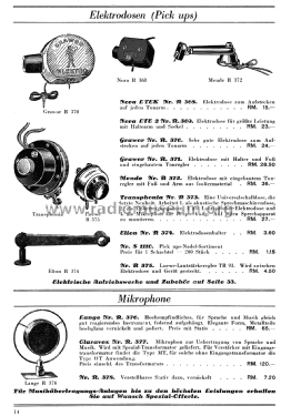 Elektro-Schalldose LTE 2; Nora; Berlin (ID = 1992236) Microphone/PU