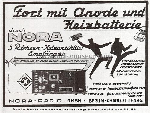 K3W; Nora; Berlin (ID = 1730261) Radio