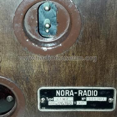 K4Wd; Nora, Aron, (ID = 2721472) Radio