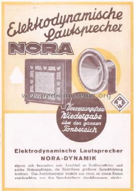 Lautsprecher L23; Nora; Berlin (ID = 1652536) Speaker-P