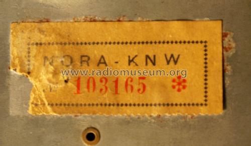 Noraphon K555GWB; Nora; Berlin (ID = 2252227) Radio