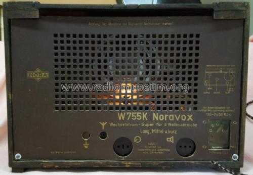 Noravox W755; Nora; Berlin (ID = 2304328) Radio