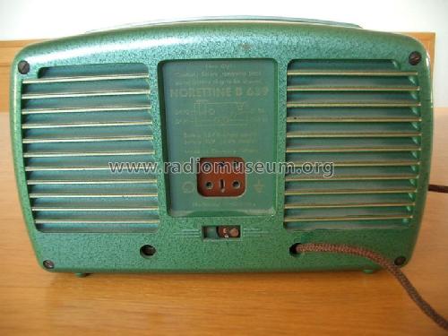 Norettine B639; Nora; Berlin (ID = 1591385) Radio