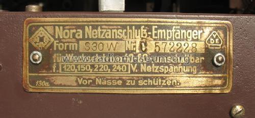 S30W; Nora; Berlin (ID = 1662761) Radio