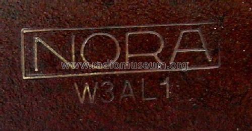 W3AL1; Nora; Berlin (ID = 2123726) Radio