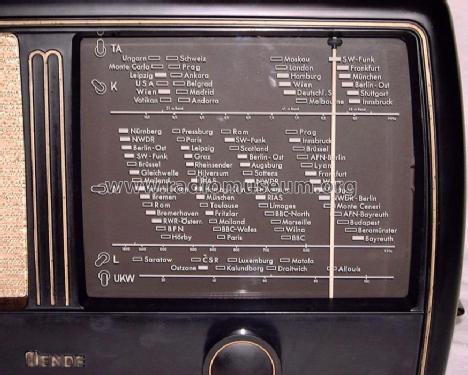 185W; Nordmende, (ID = 35533) Radio