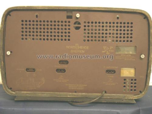 186-WU; Nordmende, (ID = 159083) Radio