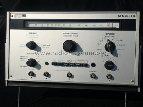 AM-FM-Meßsender AFS3331; Nordmende, (ID = 1313702) Equipment