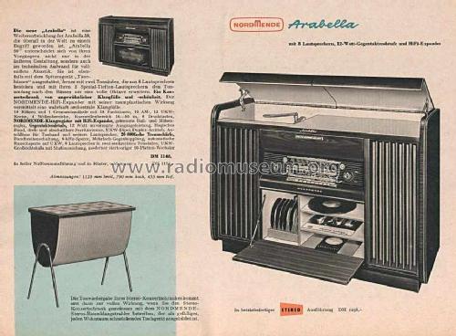 Arabella 59/3D Stereo Ch= 59/633; Nordmende, (ID = 1088207) Radio