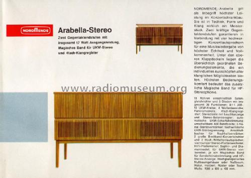 Arabella-Stereo Ch= 5/683; Nordmende, (ID = 676596) Radio