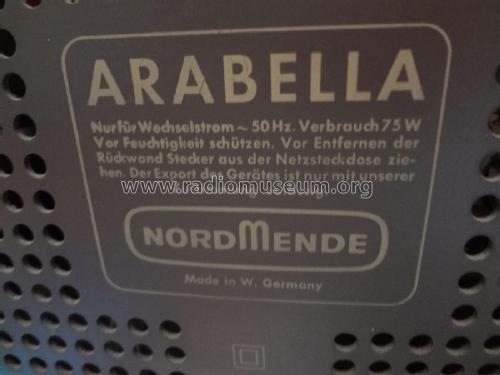 Arabella-Stereo Ch= 3/683; Nordmende, (ID = 1841786) Radio