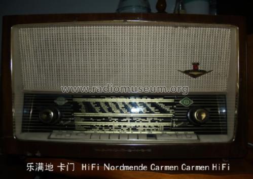 Carmen HiFi E18 Ch= 1/618; Nordmende, (ID = 1333446) Radio