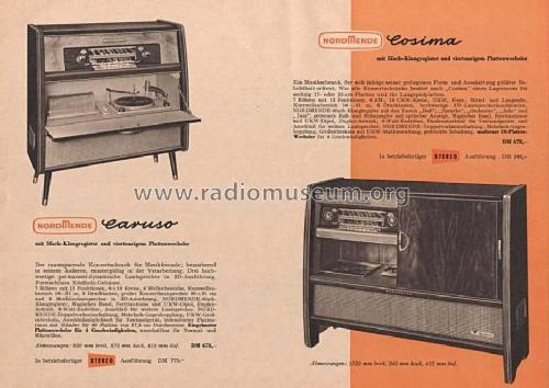 Caruso Ch= 0/614; Nordmende, (ID = 1088167) Radio