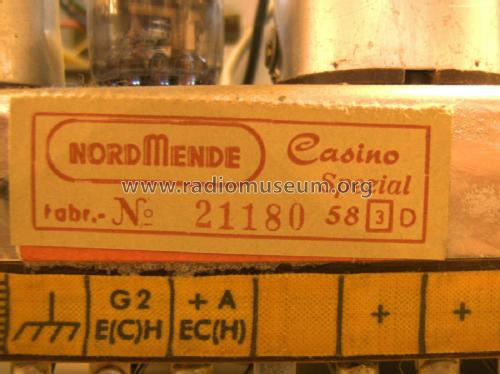 Casino 58 3D Spezial Ch= 5715x; Nordmende, (ID = 1944434) Radio