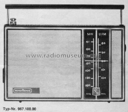 Clipper 967.100.00 Ch= 7/600; Nordmende, (ID = 107227) Radio