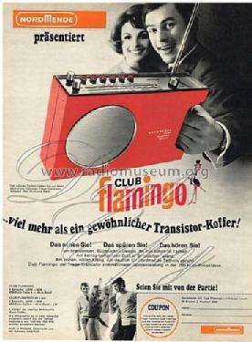Club Flamingo 969.110A Ch= 9.110A ; Nordmende, (ID = 2808971) Radio