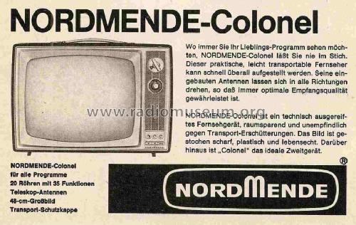 Colonel T14 864.706.10; Nordmende, (ID = 852240) Television