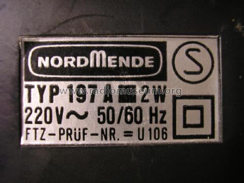 Corvette 5.197A 975.197A; Nordmende, (ID = 2069740) Radio