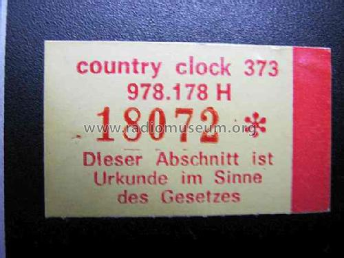 Country Clock 373 8.178H; Nordmende, (ID = 947768) Radio