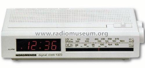 Digital Clock 1323; Nordmende, (ID = 992579) Radio