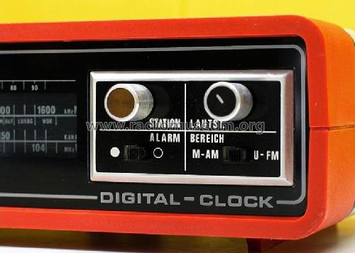 Digital Clock 174A - 975.174.A; Nordmende, (ID = 1819361) Radio