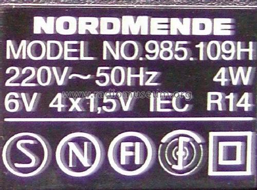 Digital Corder 3560 985.109H; Nordmende, (ID = 1699287) R-Player