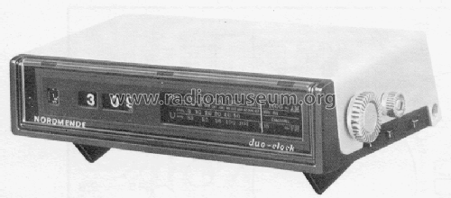 duo-clock 4.172.A; Nordmende, (ID = 116906) Radio