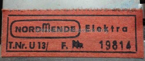 Elektra U13 Ch= 0/613; Nordmende, (ID = 1985251) Radio